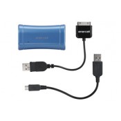 Enercell 3000mAh Portable Power Bank - Blue